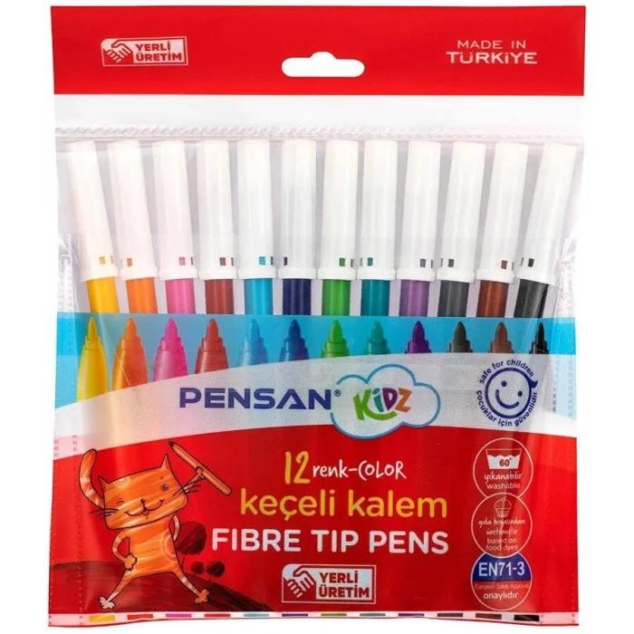 pensan keçeli 12 li