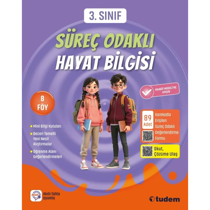 Tudem 3. Sınıf Süreç Odaklı Hayat Bilgisi 2026-2027