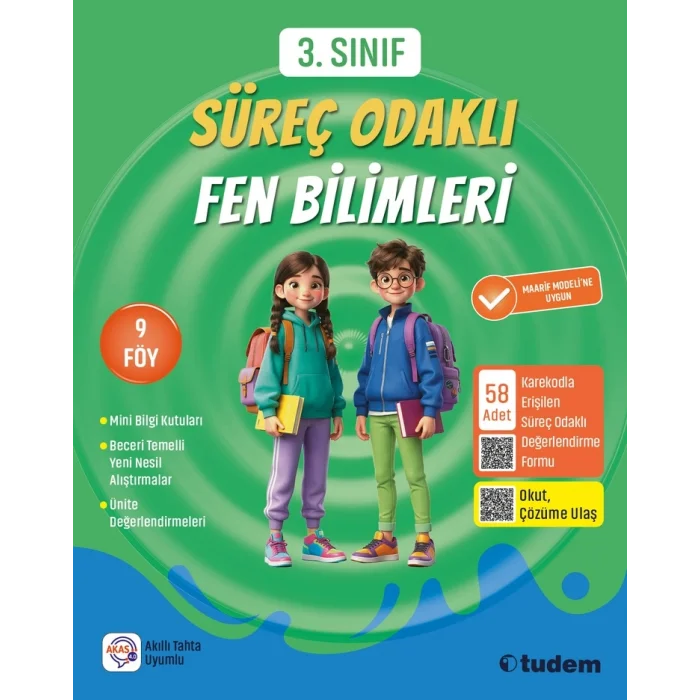 Tudem 3. Sınıf Süreç Odaklı Fen Bilimleri 2026-2027