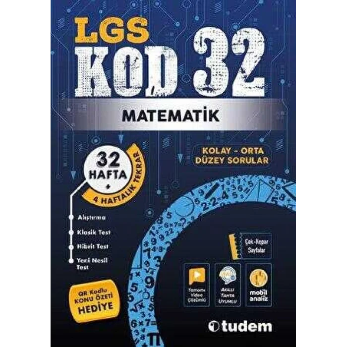 Tudem Yayınları Lgs Matematik KOD 32