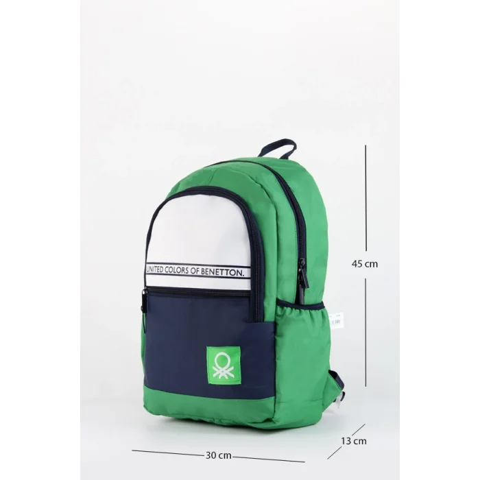 United Colors of Benetton Yeşil Okul Çantası