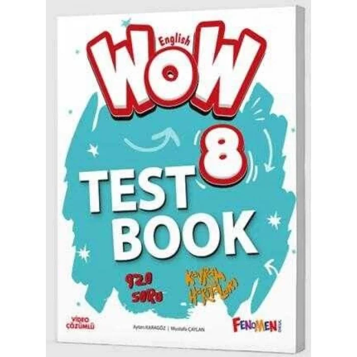 Wow 8 English Test Book