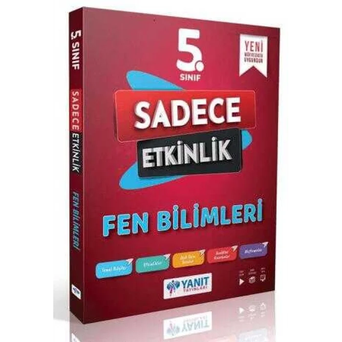 Yanıt Yayınları 5. Sınıf Fen Bilimleri Sadece Etkinlik