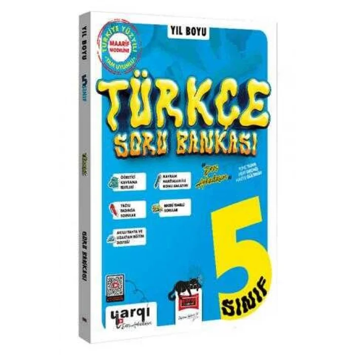 Yargı Ders Arkadaşım 5.Sınıf Türkçe Yıl Boyu Soru Bankası