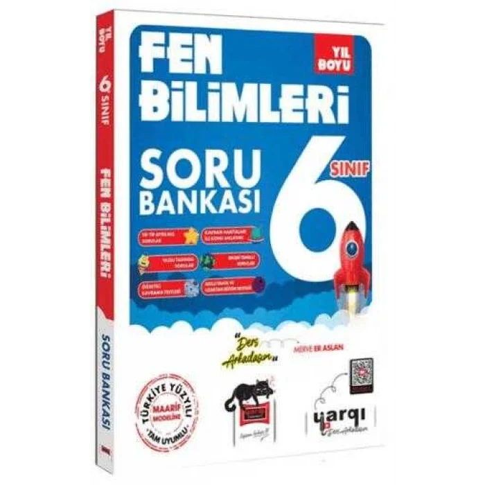 Yargı Ders Arkadaşım 6.Sınıf Fen Bilimleri Yıl Boyu Soru Bankası