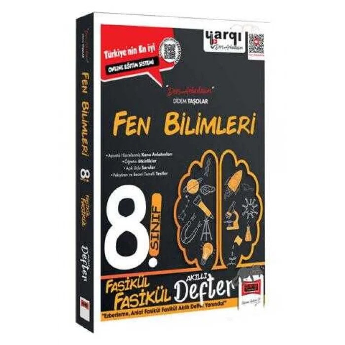 Yargı Ders Arkadaşım 8.Sınıf Fen Bilimleri Fasikül Fasikül Akıllı Defter