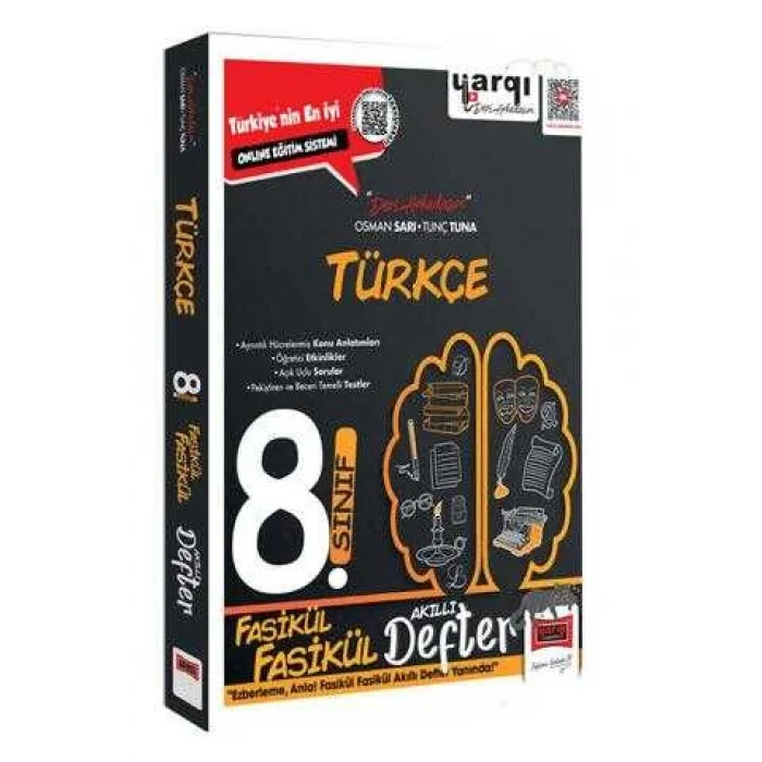 Yargı Ders Arkadaşım 8.Sınıf Türkçe Fasikül Fasikül Akıllı Defter