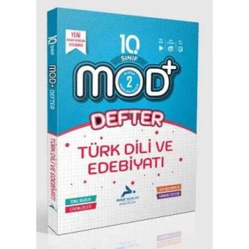 10. Sınıf Mod Türk Dili ve Edebiyatı Konu Anlatımlı Defter