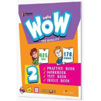 2. Sınıf WOW Practice Book - Workbook - Test Book - Skills Book
