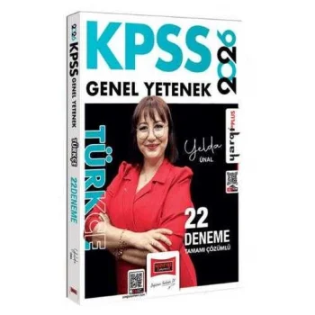 2026 KPSS Genel Yetenek Tamamı Çözümlü Türkçe 22 Deneme