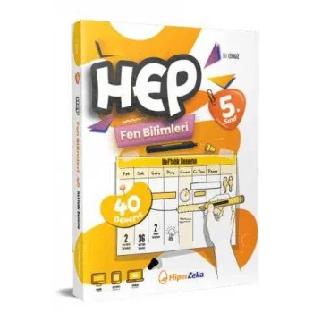 5. Sınıf HEP Fen Bilimleri Haftalık Deneme Föyleri