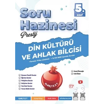 5. Sınıf Prestij Din Kültürü Ve Ahlak Bilgisi Soru Hazinesi