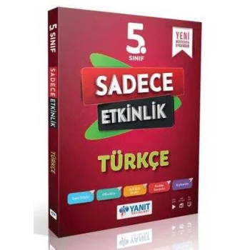 5. Sınıf Türkçe Sadece Etkinlik