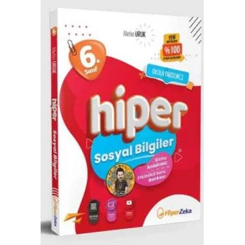 6. Sınıf Hiper Sosyal Bilgiler Konu Anlatımlı & Soru Bankası