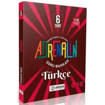 Adrenalin Yayınları 6. Sınıf Türkçe Soru Bankası