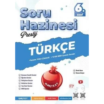 6. Sınıf Prestij Türkçe Soru Hazinesi