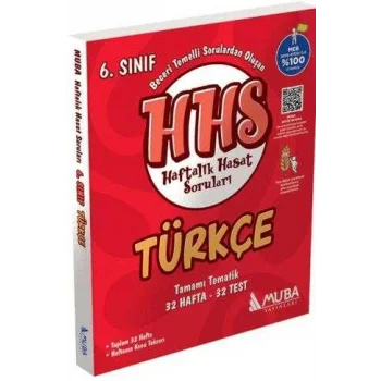 6. Sınıf Türkçe Haftalık Hasat Soruları HHS