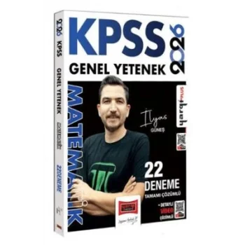 Yargı Yayınevi 2026 KPSS Genel Yetenek Tamamı Çözümlü Matematik 22 Deneme