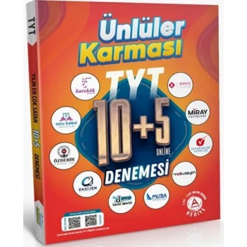 Ünlüler Karması TYT 10 + 5 Deneme