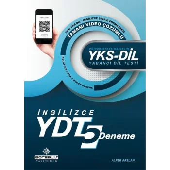 Borealis Yayıncılık YKS Dil İngilizce Video Çözümlü 5 Deneme