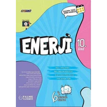 10. Sınıf Enerji 6`lı Deneme Sınavı Palme Yayıncılık