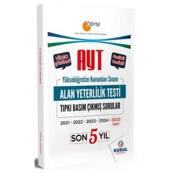 AYT Son 5 Yıl Tıpkı Basım Çıkmış Soru Kitapçıkları
