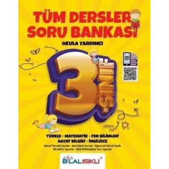 Bilal Işıklı Yayınları 3. Sınıf Tüm Dersler Soru Bankası