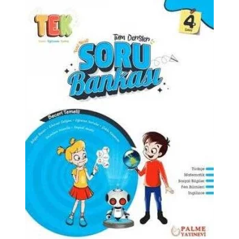 Palme 4.Sınıf Tek Tüm Dersler Soru Kitabı Yeni Nesil
