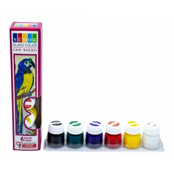 Cam Boyası 15ML 6 Renk