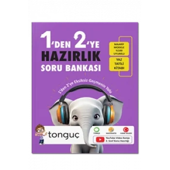tonguç yayınları 1den 2ye Hazırlık Kitabı