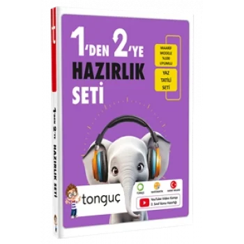 tonguç yayınları,1den 2ye Hazırlık Seti