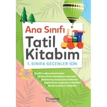 TUDEM YAYINLARI UÇANBALIK TATİL KİTABIM ANA SINIFI(1.SNF.A GEÇNLER İÇN)-YENİ