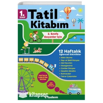 TUDEM 1. Sınıf Tatil Kitabım Tudem Yayınları