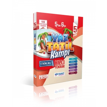 YANIT 5.SINIF ETKİNLİKLİ YAZ TATİL KİTABI (2026)