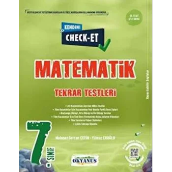 7. Sınıf Kendini Check - Et Matematik Tekrar Testleri
