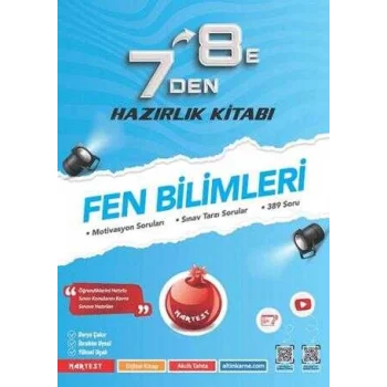 7 Den 8 E Fen Bilimleri Hazırlık Kitabı