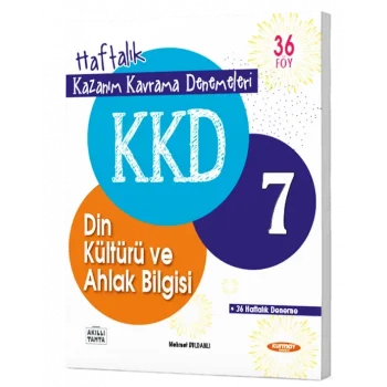 7 DİN KÜLTÜRÜ VE AHLAK BİLGİSİ HAFTALIK KAZANIM KAVRAMA DENEMELERİ (36 FÖY)