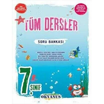 Okyanus Yayınları 7. Sınıf Tüm Dersler Soru Bankası