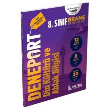 8. Sınıf Deneport Din Kültürü ve Ahlak Bilgisi Branş Denemesi
