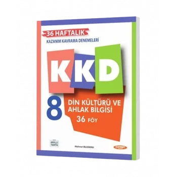 8. Sınıf Din Kültürü Ve Ahlak Bilgisi Haftalık Kazanım Kavrama Denemeleri