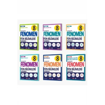 8.Sınıf Fen Bilimleri Fasikül Seti 6 Fasikül