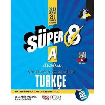 8.Sınıf (A) Süper Türkçe Soru Yeni Nesil