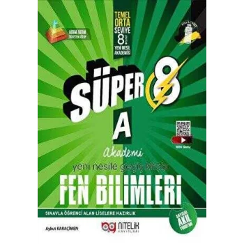 8.Sınıf (A) Süper Fen Bilimleri Soru Yeni Nesil