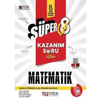 8.Sınıf Süper Kazanım Matematik Soru Kitabı