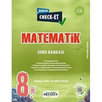 8. Sınıf Kendini Check - Et Matematik Tekrar Testleri