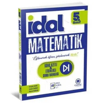 Çanta Yayınları 5. Sınıf İdol Matematik Konu Özetli ve Etkinlikli Soru Bankası