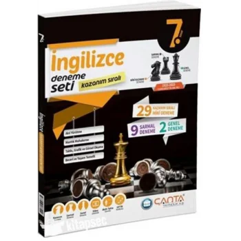 Çanta Yayınları 7. Sınıf İngilizce Kazanım Sıralı Deneme Seti