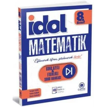 Çanta Yayınları 8. Sınıf İdol Matematik Konu Özetli & Etkinlikli Soru Bankası