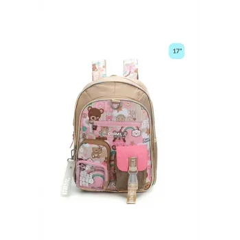 Chimola Toy New World 17 Brown Sırt Çantası