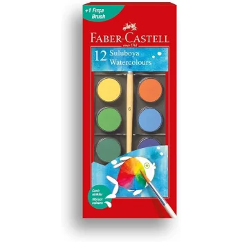 Faber Castell Suluboya 12 Renk